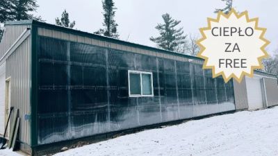 DIY Ścienny Kolektor Słoneczny SolarWall: Wnioski z Roku Użytkowania w Warsztacie a Potencjał dla Domu Pasywnego PIR