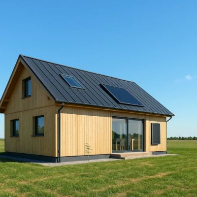 Dom Niemal Pasywny z Płyt Warstwowych PIR 20cm: Przewodnik po Technologii i Kosztach